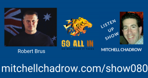 Read more about the article Robert Brus Go All In Podcast Movement Listen Up Show 080